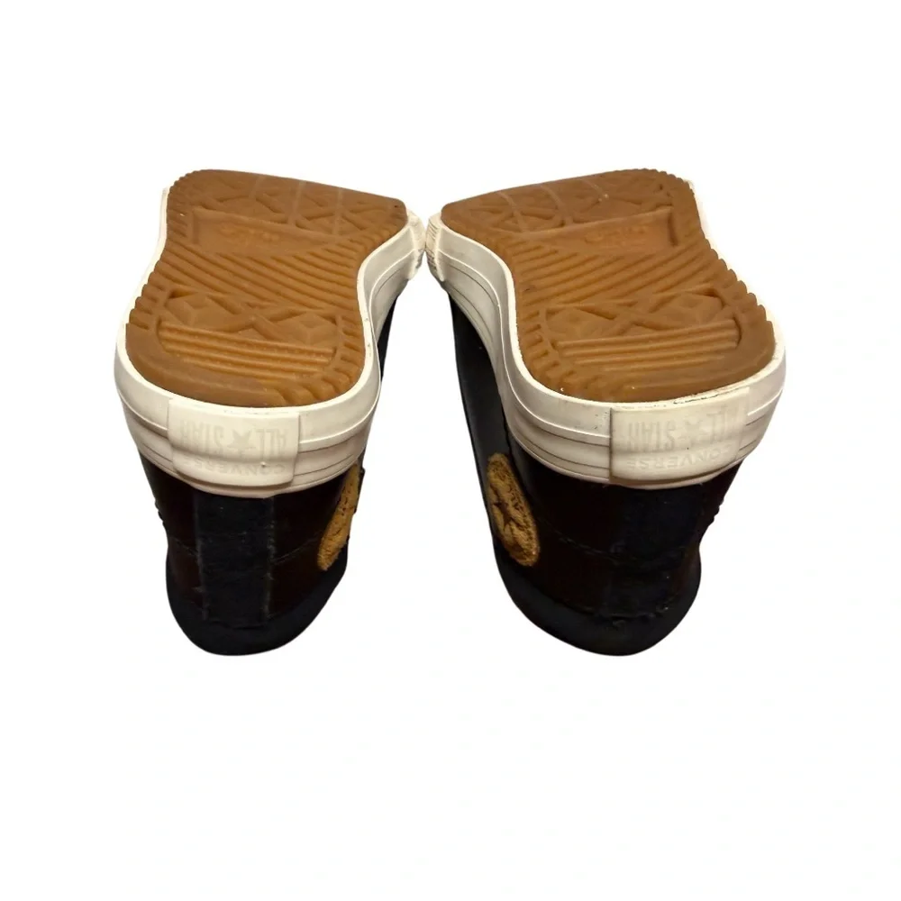 Converse Chuck Taylor All Star 2V Kids Black High-Top Sneakers-Size 7 - Picture 9 of 11